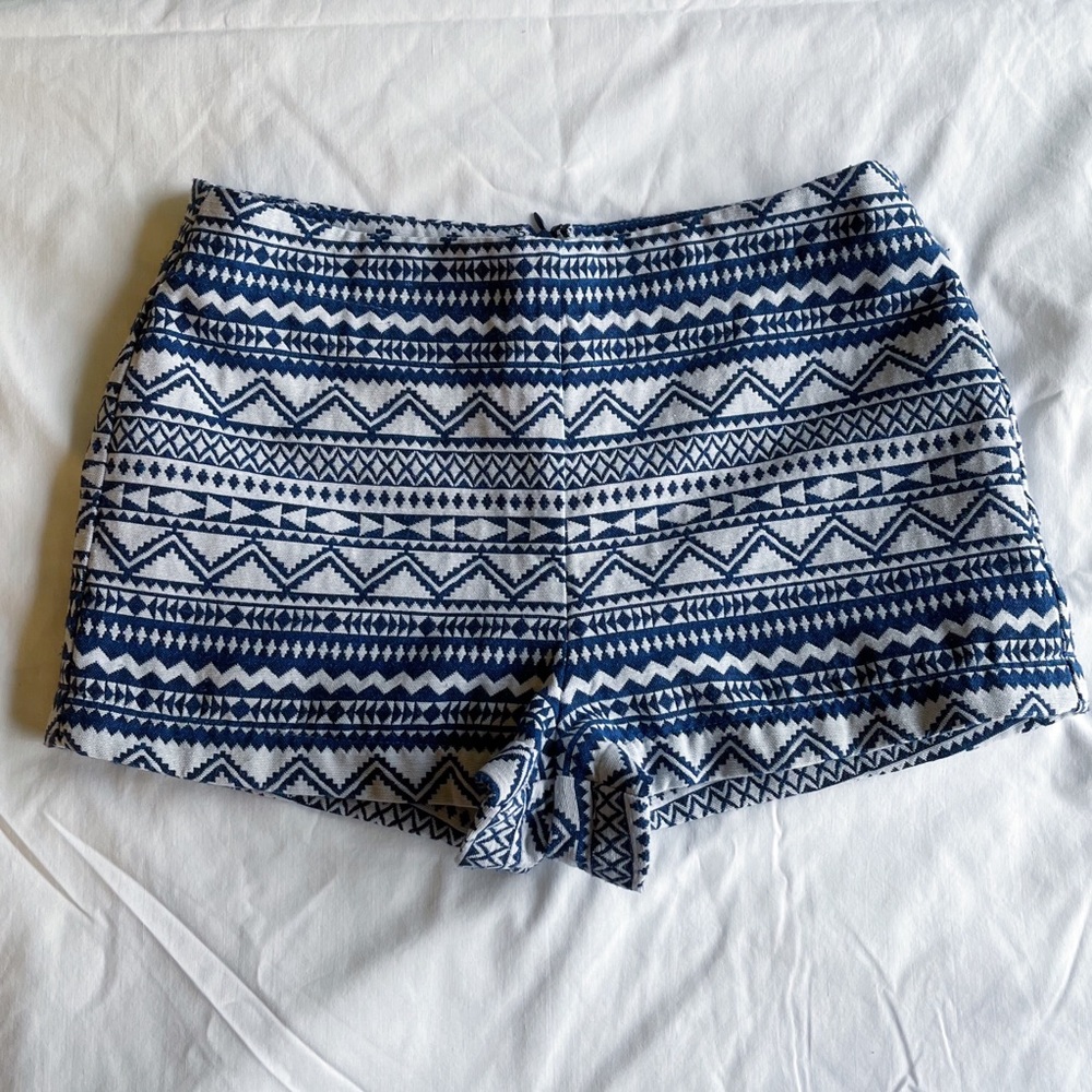 Patterned Festival Shorts